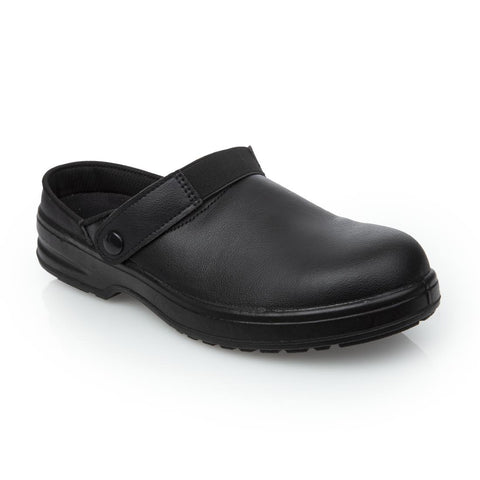 Slipbuster Lite Unisex Safety Clogs Black 45