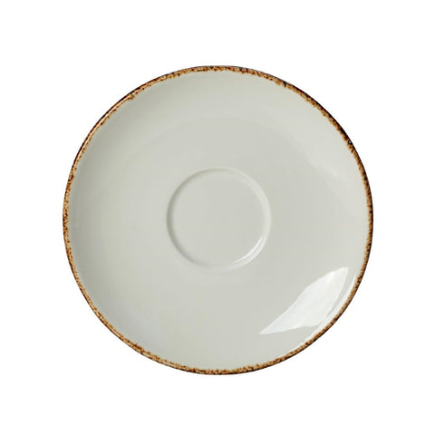 Steelite Brown Dapple Saucers 125mm (Pack of 12)