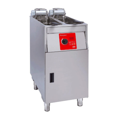 FriFri Precision 422 Electric Free-Standing Twin Tank Fryer 2 Baskets 2x 9kW - Three Phase