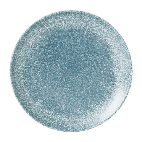 Churchill Studio Prints Raku Round Plate Topaz Blue 165mm (Pack of 12)