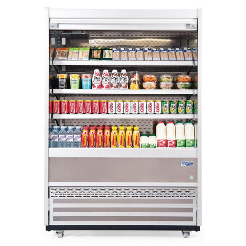 Williams Slimline Gem Multideck White with Security Shutter Width 1510mm