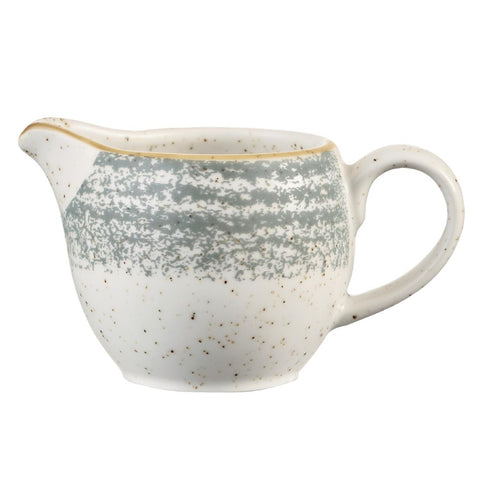 Churchill Studio Prints Homespun Stone Grey Milk Jug 114ml 4oz (Pack of 4)