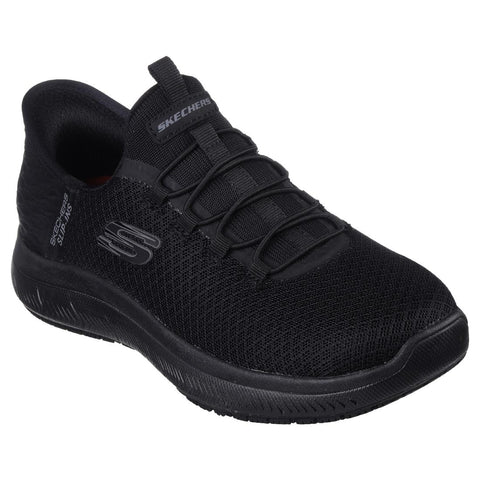 Skechers Womens Summit SR Sip Ons Black Size 41