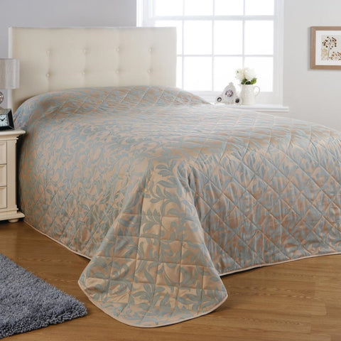 Mitre Essentials Kensington Bedspread Duck Egg King