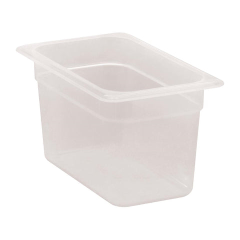 Cambro Polypropylene 1/4 Gastronorm Food Tray 150mm