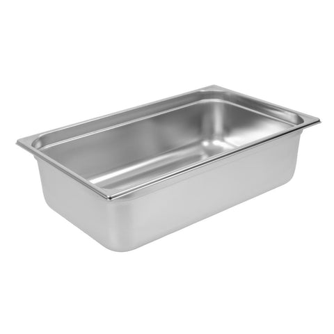 Matfer Bourgeat Stainless Steel 1/1 Gastronorm Tray 150mm