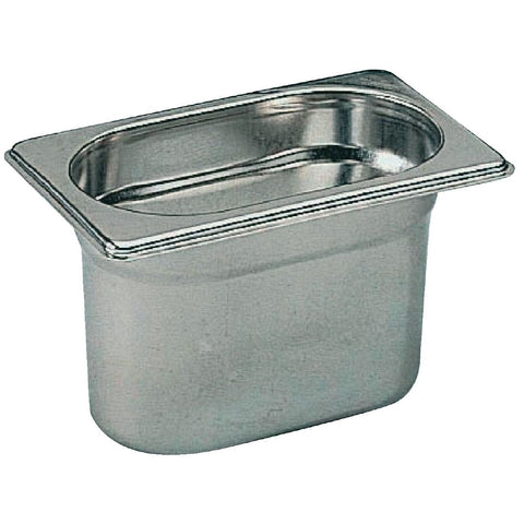 Matfer Bourgeat Stainless Steel 1/9 Gastronorm Tray 65mm