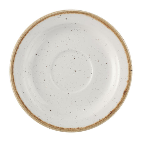 Churchill Stonecast Profile Saucer Barley White 150mm (Pack of 12)