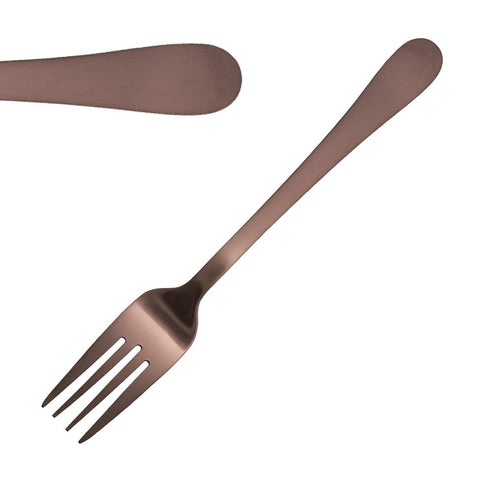 Olympia Cyprium Copper Dessert Fork (Pack of 12)