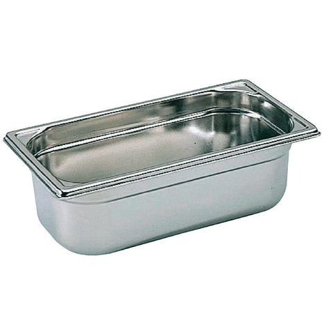 Matfer Bourgeat Stainless Steel 1/3 Gastronorm Tray 200mm