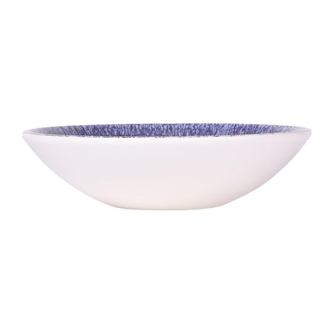 Steelite Monet Indigo Blue Round Bowls 171mm (Pack of 6)