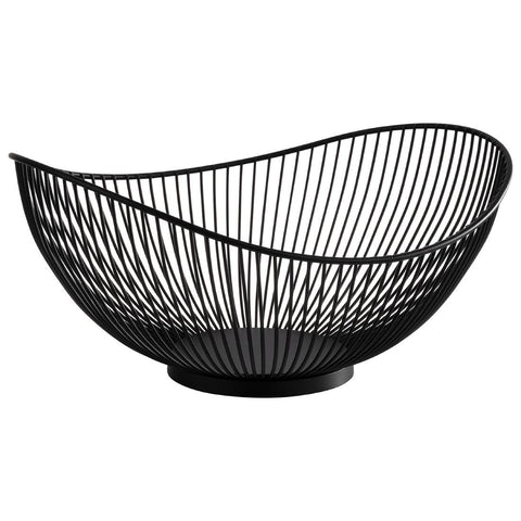 APS Svart Black Mesh Basket 295x255x135mm