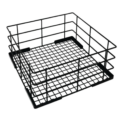 Vogue Wire High Sided Glass Basket 350mm