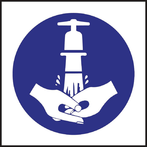 Vogue Wash Hands Symbol Sign