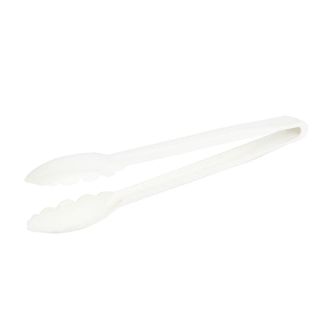 Matfer Bourgeat Exoglass Tongs White 12"