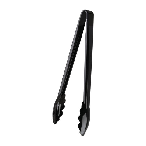 Vogue Black Tongs 12"