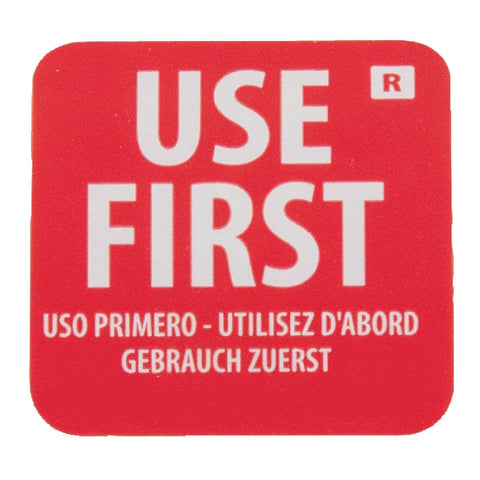 Hygiplas Removable Use First Labels (Pack of 1000)