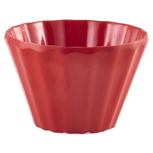 Genware C280-05 Red Cupcake Ramekin 90ml/3oz