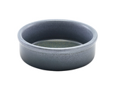 Genware CT-TD14G Forge Graphite Stoneware Tapas Dish 14.5cm - Pack of 6