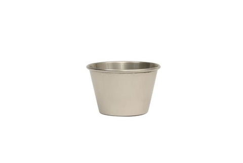 Genware RAMST2 2.5oz Stainless Steel Ramekin - Pack of 24