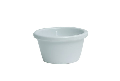 Genware S278-02 Ramekin 2oz Smooth White 75X35mm - Pack of 24