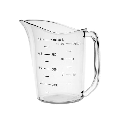 Vogue Polycarbonate Measuring Jug 1Ltr