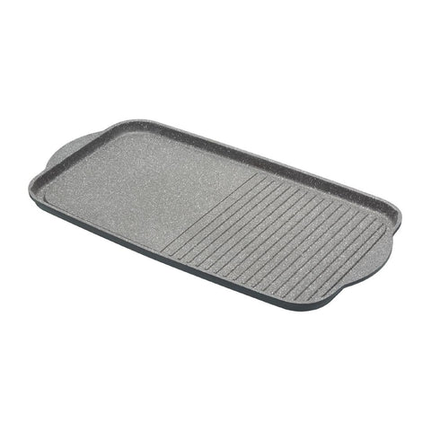 MasterClass Dual Griddle Tray 460mm Cast Aluminium