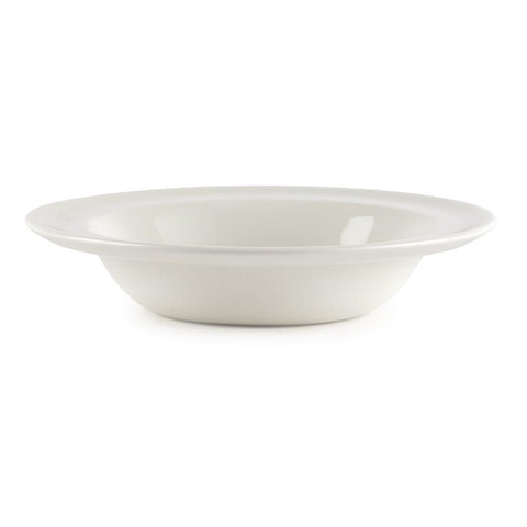 Churchill Plain Whiteware Pasta Plates 280mm (Pack of 12)