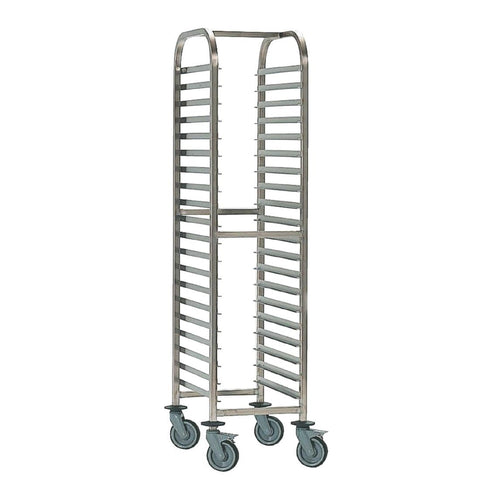 Matfer Bourgeat Full Gastronorm Racking Trolley 20 Shelf