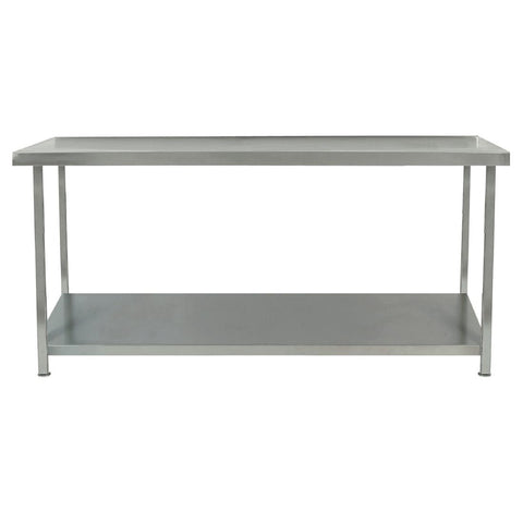 Parry Fully Welded Stainless Steel Centre Table with Undershelf 1800x700mm