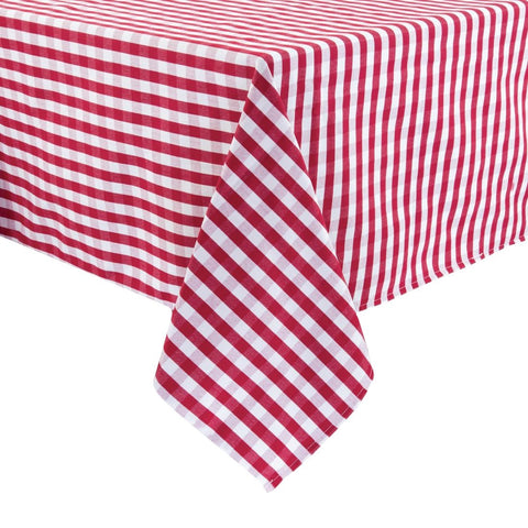 Mitre Comfort Gingham Tablecloth Red 890 x 890mm