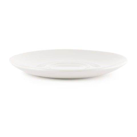 Churchill Plain Whiteware Saucers 160mm (Pack of 24)