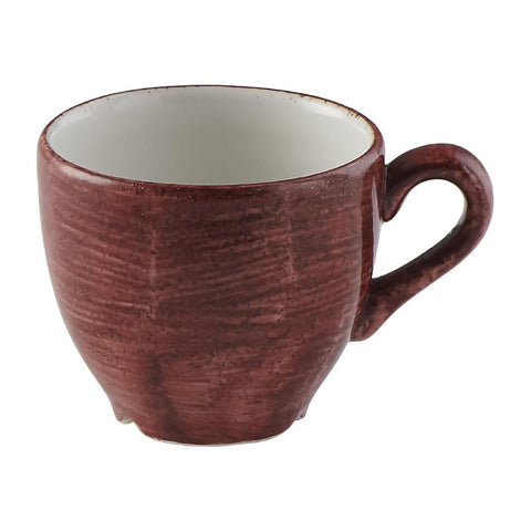 Churchill Stonecast Patina Espresso Cup Red Rust 99ml (Pack of 12)