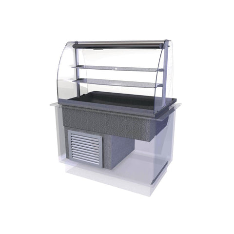 Designline Cold Multi Level Deli Assisted Service 1175mm