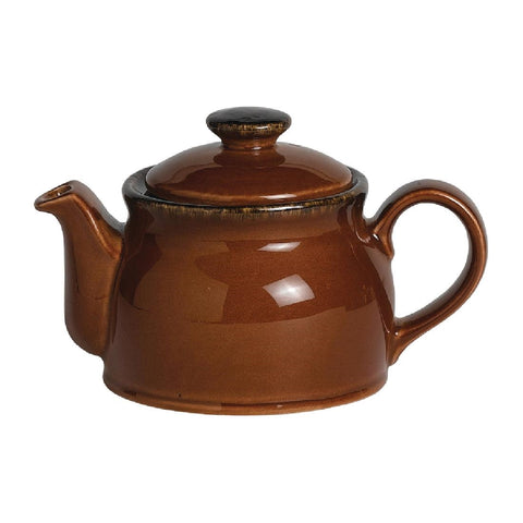 Steelite Terramesa Mocha Teapots 425ml (Pack of 6)