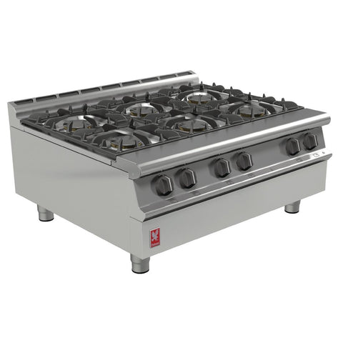 Falcon Dominator Plus 6 Burner Natural Gas Boiling Top G3121