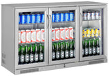 Sterling Pro Green SP3HC-STS 338 Ltr Stainless Steel Triple Door Bottle Cooler