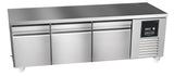 Sterling Pro Green SPI-B-180 Stainless Steel Low-Height Counter, 3 x 2/3 Drawers